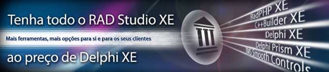 RAD Studio XE ao preço de Delphi XE